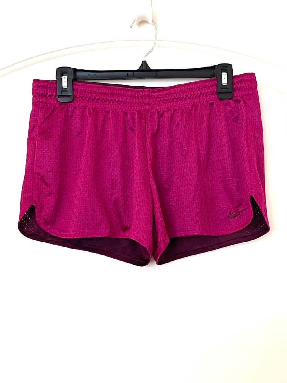 New Nike Shorts Dri-Fit Magenta Purple Mesh Small